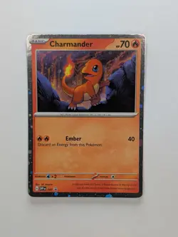 Charmander - SVP047 - Pokemon Scarlet & Violet Promo Ultra Rare Holo Card NM - Image 1