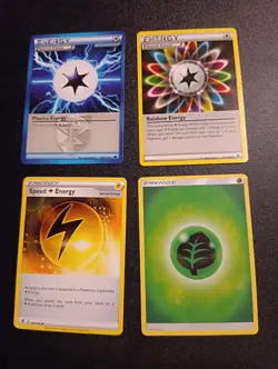 Pokemon cards bundle job lot SPECIAL ENERGY Random Energy Cards (x4) - Image 1