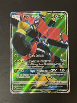 Tapu Bulu GX - 130/147 - Pokemon Burning Shadows Sun Moon Full Art Rare Card LP - Image 1