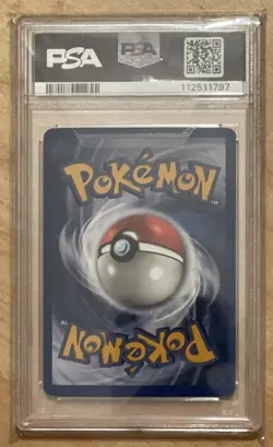 1999 POKEMON FOSSIL RAICHU HOLO CARD GRADED PSA 7 # 14/62 CHASE - Image 2