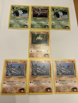Pokemon Gym Heroes & Gym Challenge Lot - 26 Cards - WotC Trainers & Pokemon - Image 1