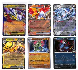 6 Card Pokemon Mega Evolutions Lot, Mega Latias EX 100, Electivire, Ho-oh, +more - Image 1