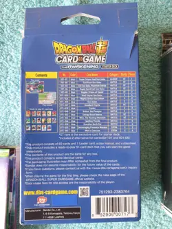 DRAGON BALL SUPER THE AWAKENING & THE DARK INVASION STARTER DECKS CARDS - Image 3
