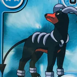 Houndoom Pokemon board game Playing Mini Card Takara Tomy 2007 Japan Rare F/S - Image 3