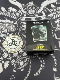 Final Fantasy MTG Sephiroth Planet’s Heir 105ct APEX Deck Protector Sleeves BNIB - Image 2