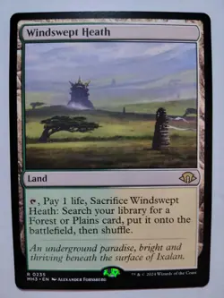 MTG Windswept Heath Normal NM MH3 R 235 - Image 1