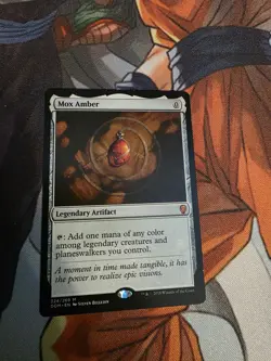 MTG Mox Amber Dominaria DOM #224 Non-Foil NM Magic the Gathering - Image 1
