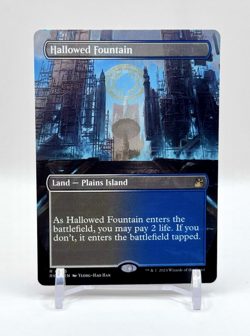 Hallowed Fountain, Borderless Art, Ravnica Remastered Magic MTG NM - Image 1