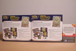 Pokemon TCG Scarlet & Violet Surging Sparks 2x Elite Trainer Box + 1x Bundle lot - Image 2