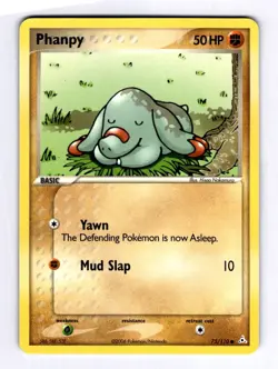 Phanpy Holon Phantoms #75 (2006) Common NM Pokemon - Image 1