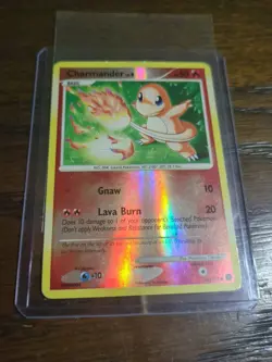 Pokemon TCG - Charmander 82/132 DP Secret Wonders Reverse Holo Card - MP - Image 1