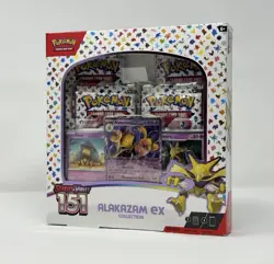 Pokemon TCG: Scarlet & Violet 151 Alakazam ex Collection Box Factory Sealed - Image 1