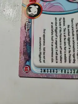 Pokemon TCG - Wigglytuff - TOPPS | Chrome Holo Rare | Anim. Series 1 | No. #40 - Image 4