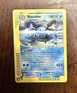 Blastoise Holo 4/165 Expedition Base Set 2002 Pokemon - Rare WOTC - Image 1