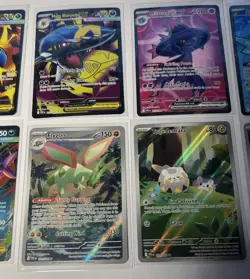 Lot of 10 Pokemon 2025 Phantasmal Flames Illustration Rare IR + Ultra Rare UR! - Image 3
