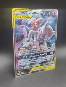 Mewtwo & Mew GX SM191 Sm Promo Holo (Tag Team) Pokemon TCG, NM. - Image 3