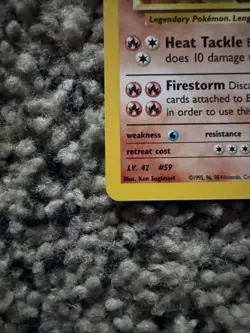 Pokemon TCG Blaine's Arcanine Gym Challenge 1/132 Holo Unlimited Rare HP - Image 4