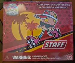 Pokemon World Championships 2025 STAFF Damage Dice & Condition Marker Set SEALED - Image 1