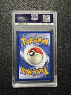 1999 Pokemon Zapdos Holo 15/62 Fossil Corrected Foil PSA 6 EX-MINT - Image 2