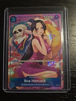 Boa Hancock (Alt Art) OP13-051 R Carrying on His Will ONE PIECE Card ENGLISH NM - Image 1