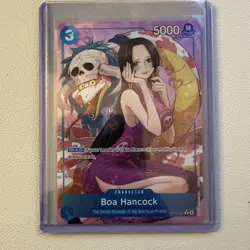 Boa Hancock (Alt Art) OP13-051 R Carrying on His Will ONE PIECE Card ENGLISH NM - Image 1