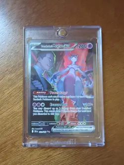 Pokemon TCG Destined Rivals Team Rocket's Mewtwo EX Card 231/182 NM Holofoil - Image 1