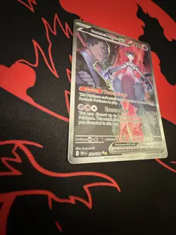Pokemon TCG Destined Rivals Team Rocket's Mewtwo EX Card 231/182 NM Holofoil - Image 4