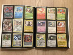 Pokemon binder hundreds of cards including holos reverse holos full arts rares - Image 3