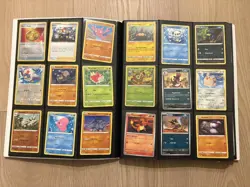 Pokemon binder hundreds of cards including holos reverse holos full arts rares - Image 4