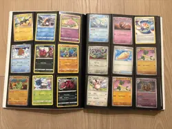 Pokemon binder hundreds of cards including holos reverse holos full arts rares - Image 5