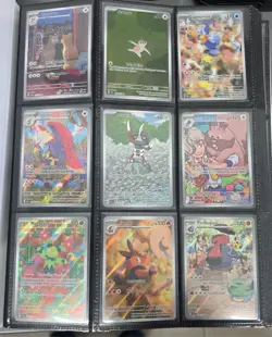 300+ Pokemon Binder Lot of IRs, Full Arts, Promos, Shiny's & more. $700+ Value - Image 2