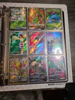 Pokemon Card Lot Binder V/VMAX IR Hits 180 Cards NM Full Art - Image 3