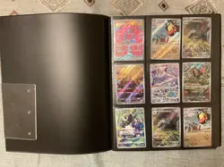 Pokemon binder collection Over 250 Rare Japanese AR, Full Art, also EX cards - Image 1