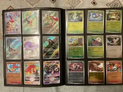 Pokemon binder collection Over 250 Rare Japanese AR, Full Art, also EX cards - Image 2