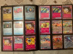 Pokemon binder collection Over 250 Rare Japanese AR, Full Art, also EX cards - Image 3