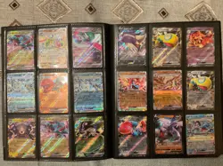 Pokemon binder collection Over 250 Rare Japanese AR, Full Art, also EX cards - Image 5