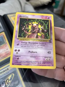 Pokemon TCG Mewtwo Wizards Black Star Promos 14 Regular Promo LP MP E272 - Image 1