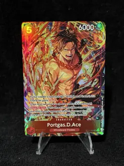 Portgas.D.Ace (Illustration Box Vol.5) ST15-005 One Piece Promotion Cards Foil - Image 1