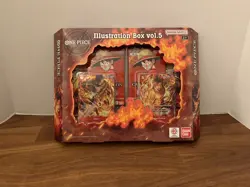 One Piece TCG Illustration Box Vol.5 W/ Promo/ 4 Booster Pack Factory Sealed New - Image 1