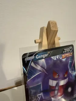 Pokemon TCG: Gengar V 156/264 Fusion Strike Half Art Holo Ultra Rare NM - Image 2