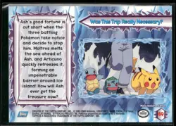 Was This Trip Really NecessaryU #49 - Pokemon Topps 2000 Movie Blue Logo NM - Image 2