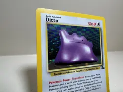 Pokemon TCG Ditto 3/62 Fossil Holo Rare Unlimited Trading Card LP Condition - Image 3