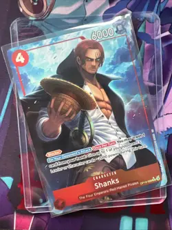 Shanks OP12-008 Alternate Art - NM - R Legacy of the Master English - Image 1