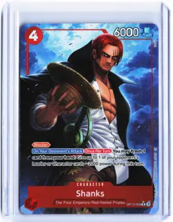 Shanks (008) (Alternate Art) R Legacy of the Master OP12-008 NM - Image 1