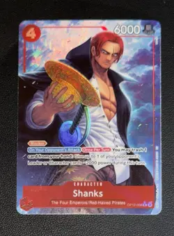 Shanks (008) (Alternate Art) OP12-008 Legacy of the Master Foil - Image 1
