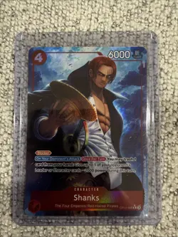 Shanks (008) (Alternate Art) OP12-008 Legacy of the Master Foil - Image 1