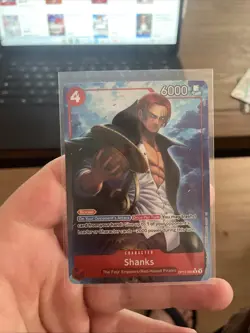 Shanks (008) (Alternate Art) OP12-008 Legacy of the Master Foil - Image 1