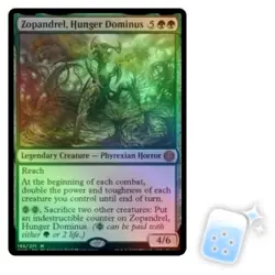 FOIL ZOPANDREL, HUNGER DOMINUS Phyrexia: All Will Be One ONE Magic MTG MINT CARD - Image 1