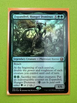 MTG Zopandrel, Hunger Dominus - Foil, NM-Mint, English Phyrexia: All Will Be One - Image 3