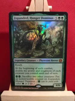 Zopandrel, Hunger Dominus FOIL - Phyrexia: All Will be One - Mythic - NM - MTG - Image 1